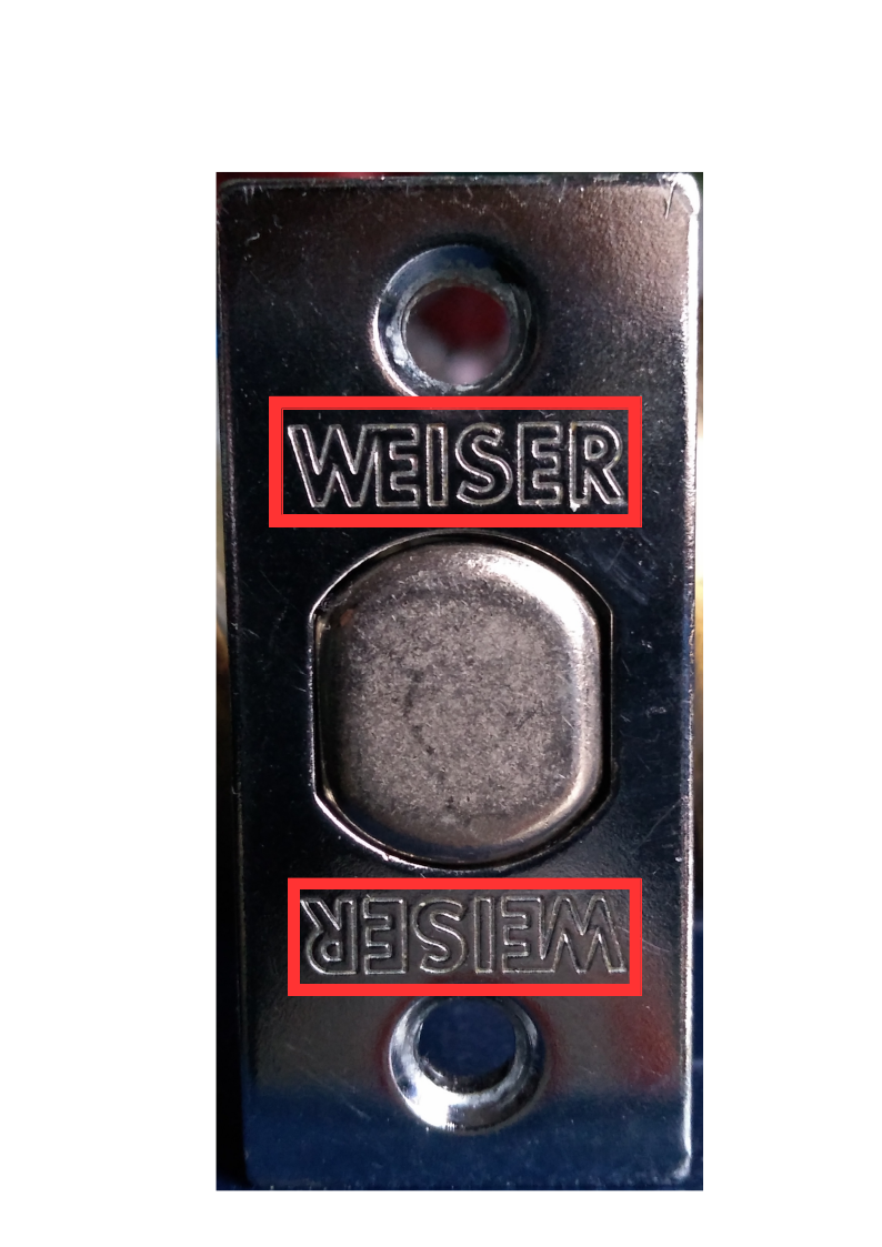Weiser Latch